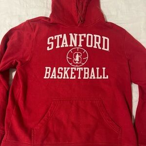 Stanford Basketball Hoodie, size large, unisex